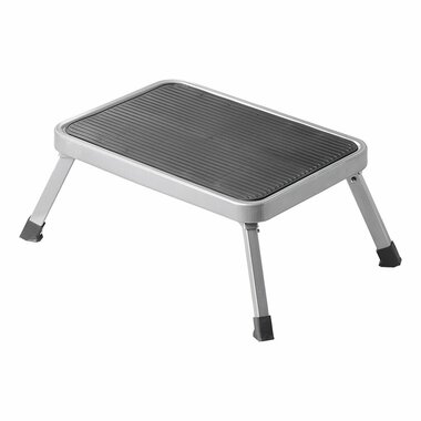 Opstapje 1 trede inklapbaar voor caravan/camper