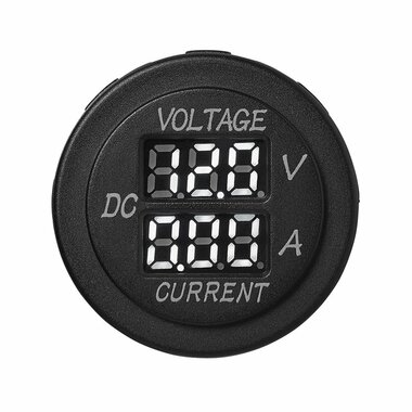Volt-ampèremeter digitaal 6-30V 0-10A