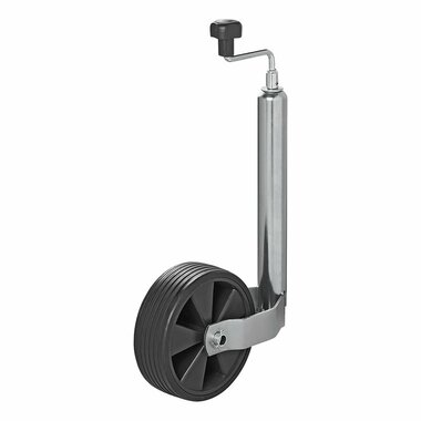 Neuswiel 48mm kunststof velg met rubberband 220x70mm