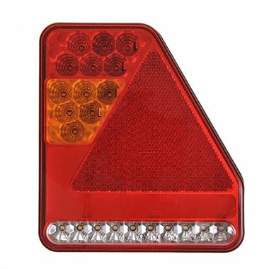 Achterlicht 5 functies 208x188mm 22LED rechts UK