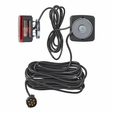 Aanhangerverlichtingsset met magneten 7,5+2,5M kabel