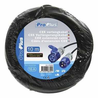 CEE verlengkabel 10M 3x2,5mm²