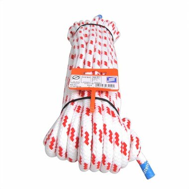 Yachtschot touw, Novoleen, 10mm, 15m, 700 daN, wit