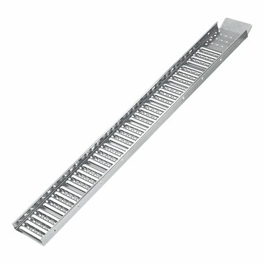 Oprijplaat staal 180x26cm 225kg per stuk