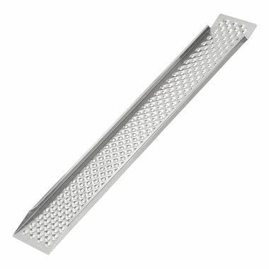 Oprijplaat aluminium 150x21cm 200kg per stuk