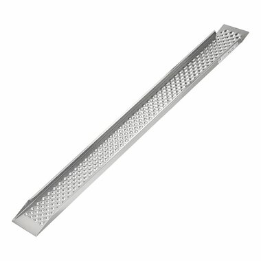 Oprijplaat aluminium 200x21cm 200kg per stuk