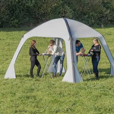 Partytent opblaasbaar 365x365cm - 300D