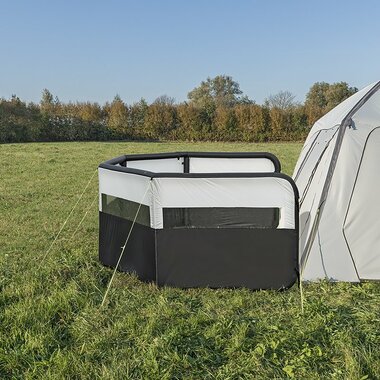 Windscherm opblaasbaar 840x140cm