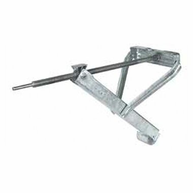Caravanhoeksteun 800 kg 605 x 260 mm H:500 mm compact lang