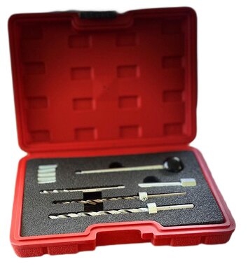 Schroefdraadreparatieset voor injectorbevestigingsbouten 10 stuks