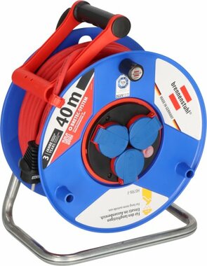 Garant Bretec IP44 kabelhaspel voor nijverheid bouw 40m H07RN-F 3G1,5