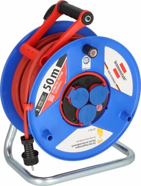 Garant Bretec IP44 kabelhaspel voor nijverheid bouw 50m H07RN-F 3G1,5
