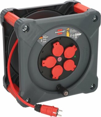 Professional Bouwplaats kabelhaspel KA 3210 5 IP44, 33m H07BQ-F 3G2.5