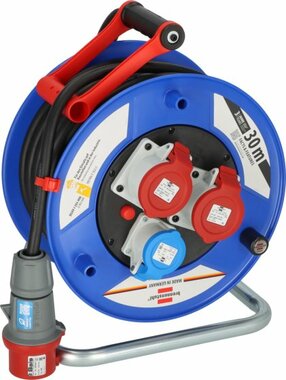 Garant CEE 3 IP44 industriële bouwplaats kabelhaspel 30m H07RN-F 5G2.5