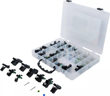 Assortiment steekverbinders waterdicht 232-dlg