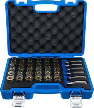 Bgs Technic Reparatieset voor olieaftap schroefdraad 114-delig