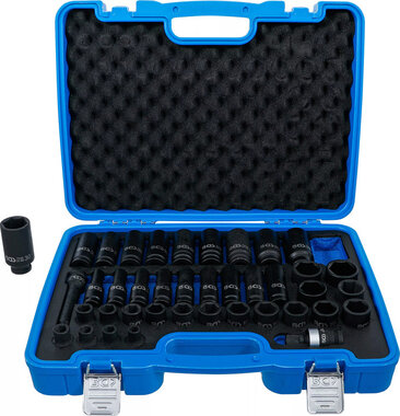 Kracht dopsleutelset zeskant (1/2) 9 - 30 mm 40-dlg