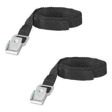 Bindriemen met metalen gesp 18mm-100cm - set van 2 stuks