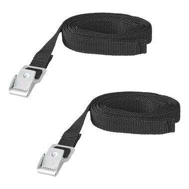 Bindriemen met metalen gesp 18mm-200cm - set van 2 stuks