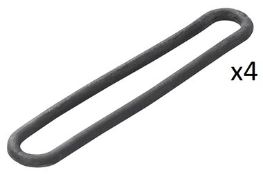Spanrubber 200mm x4 stuks