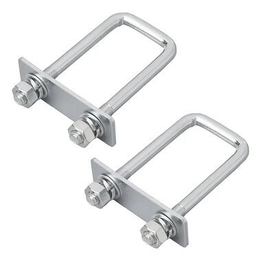 U-beugel 40mm hoekig - set van 2 stuks