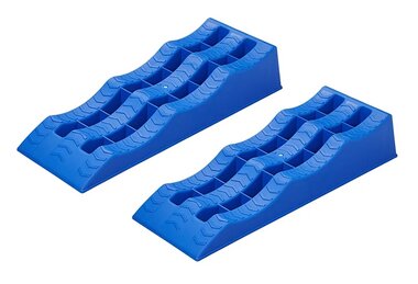 Oprijblok blauw - set van 2 stuks