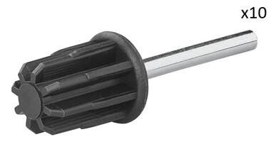 Bovendop 25mm met pin x10 stuks