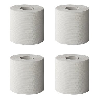 Snel oplosbaar toiletpapier - set van 4 stuks