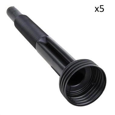 Flexibele tuit voor jerrycan 20L x5 stuks