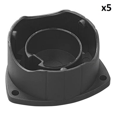 Stekkerhouder kunststof voor 13-polige stekker x5 stuks