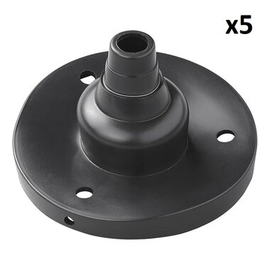 Afdichtingsrubber rond voor stekkerdoos invouwbare tule x5 stuks