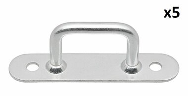 Zeiloog rechthoekig 36mm x5 stuks