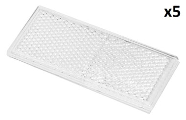 Reflector wit 82x36mm zelfklevend x5 stuks