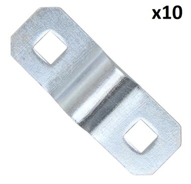 Montagebeugel voor D-ring 6mm x10 stuks