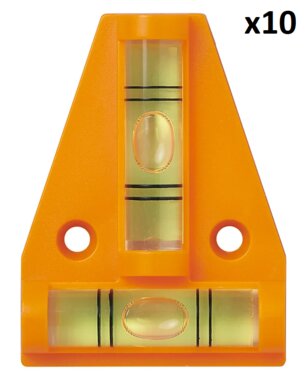 Waterpas pyramide x10 stuks