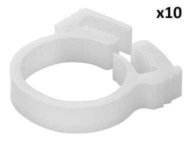 Slangklem snapper 17-19mm x10 stuks