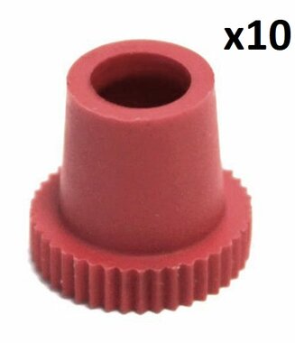Smeernippel afdekdop M8 x10 stuks