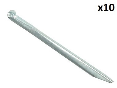 Tentharing 30cm metaal halfrond x10 stuks