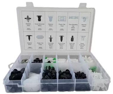 Bekleding clips assortiment Volkswagen 255-delige