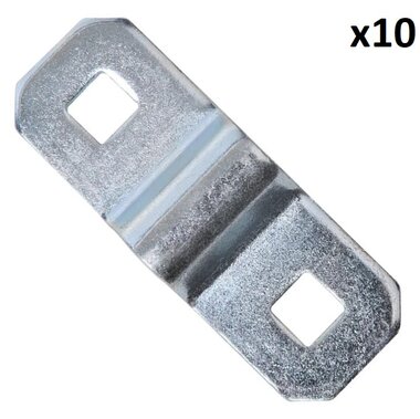 Montagebeugel voor D-ring 10mm x10 stuks