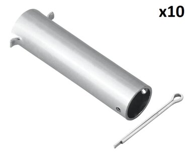 As voor neuswiel 35 mm x10 stuks