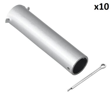 As voor neuswiel 60 mm x10 stuks