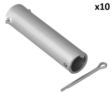 As voor neuswiel 48 mm x10 stuks