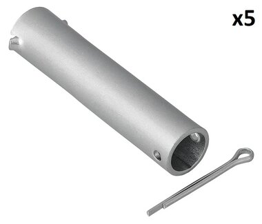 As voor neuswiel 60 mm x5 stuks