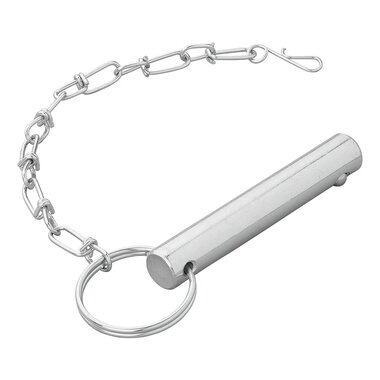 Grendelpen met ketting diameter 14,3mm