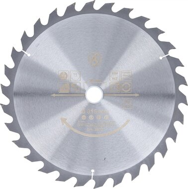 Bgs Technic HM cirkelzaagblad diameter 315 x 30 x 3,0 mm 30 tanden