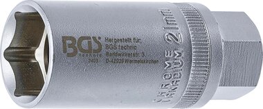 Bgs Technic Bougiedopsleutel zeskant (1/2) 21 mm