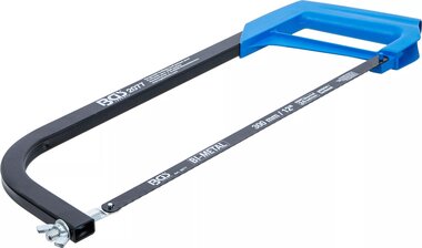 Bgs Technic Expert metaalzaagbeugel, Tubular Vierkant Frame, incl. 300 mm HSS-Hacksaw Blade
