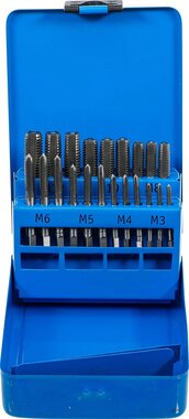 Bgs Technic Draadsnijtapset M3 - M12 21-dlg