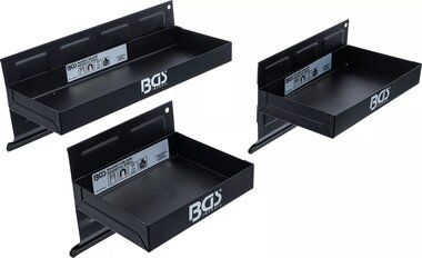 Bgs Technic Magnetische legbordset 145 / 210 / 310 mm 3-dlg